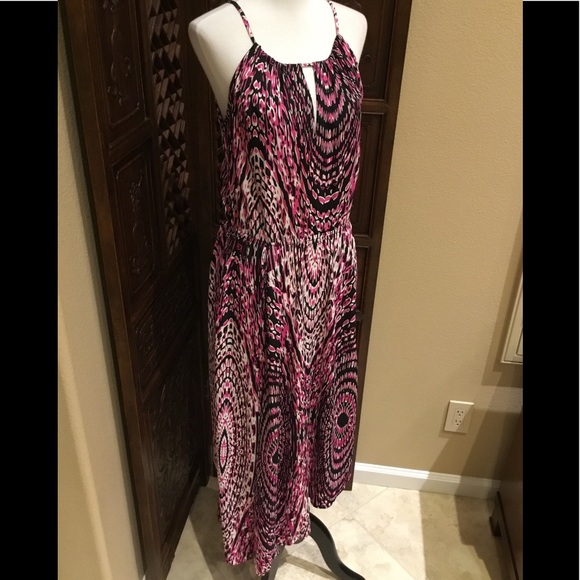 ❤️ RED SAKS FIFTH AVENUE DRESS NWOT SIZE  S-P - Picture 6 of 8